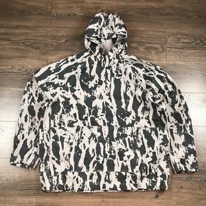 Nike Golf Repel Anorak Packable Mens Standard Fit Camo Hooded Windbreaker Jacket